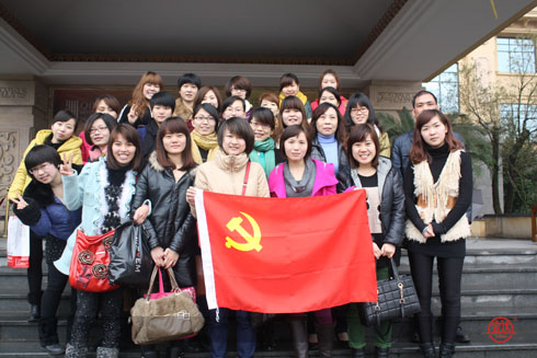 宣達集團組織“慶三八·健身行”活動