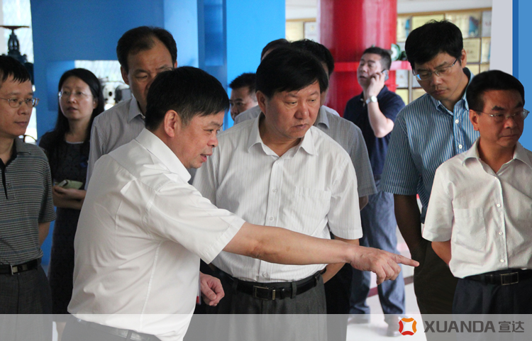 浙江省副省長毛光烈視察宣達集團