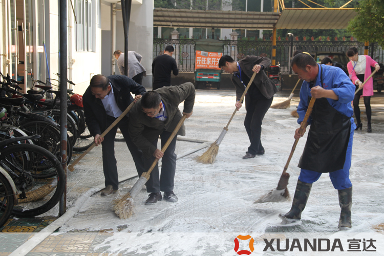 美化家園，愛我宣達-宣達集團舉行黨員先鋒模范義務勞動