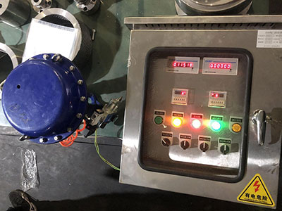 襯氟球閥壽命試驗(yàn)